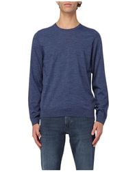 HUGO - Round-Neck Knitwear - Lyst