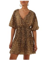 Liu Jo - Braunes Maxikleid Abito Ts.Nav - Lyst