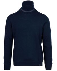 Fay - Turtleneck Trui - Lyst