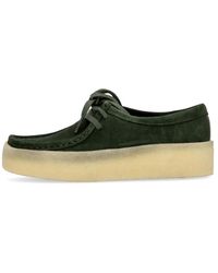 Clarks - Schoenen ,Groen ,Donkergroene W Wallabee Cup - Lyst