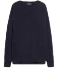 Max Mara - Truien & Vesten ,Blauw ,Stijlvolle Gebreide Kleding Voor Vrouwen - Lyst