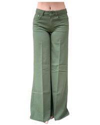 Dondup - Wide Trousers - Lyst