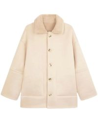 Suncoo - Faux Fur & Shearling Jackets - Lyst