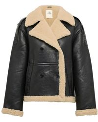 Karen By Simonsen - Leather Jackets - Lyst