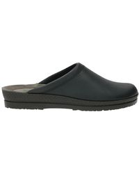 Rohde - Schoenen ,Zwart ,Leer Zwarte Leren Klomp Voor - Lyst