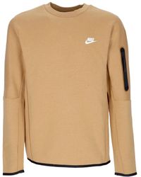 Nike - Sudadera Ligera Con Cuello Redondo Para Hombre Sportswear Tech Fleece - Lyst