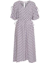 Ichi - Midi Dresses - Lyst