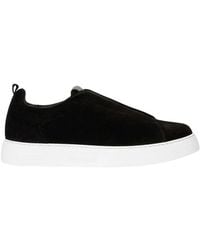 Roberto Cavalli - Leder sneaker für männer - Lyst