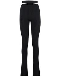 ANDREA ADAMO - Wide Trousers - Lyst