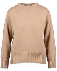 Eleventy - Truien & Vesten ,Kasjmier Pullover Girocollo - Lyst