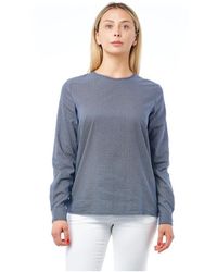 Bagutta - Bluse mit geometrischem muster und knopfverschluss - Lyst