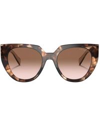 Prada - Stilvolle sonnenbrille in havana - Lyst