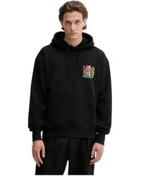 MSGM - Hooded Sweatshirt - Lyst