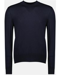Dior - Truien & Vesten ,Blauw ,Kasjmier Cd Icon Cashmere Sweater - Lyst