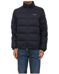 ARMANI EXCHANGE - Jassen ,Blauw ,Blauwe Donsjas Stijlvol Ontwerp - Lyst