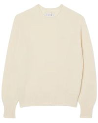 Lacoste - Truien & Vesten ,Wol 3D Gebreide Trui Van Gekaarde Wol - Lyst