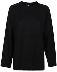 Loulou de Saison - Schwarzer rundhalspullover - Lyst