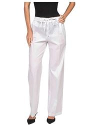 Fay - Wide Trousers - Lyst