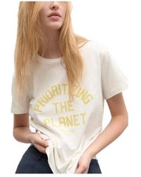 Ecoalf - Umweltfreundliches kurzärmeliges amazon-t-shirt - Lyst