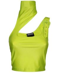 Versace Jeans Couture - Sleeveless Tops - Lyst