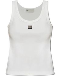 Tory Burch - Sleeveless Tops - Lyst