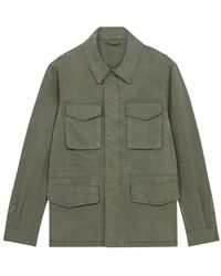 Brooks Brothers - Jassen ,Groen ,Katoen Military Katoenmix Field Jacket - Lyst
