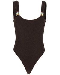 Oséree - Badmode ,Bruin ,Lumiere One-Piece Badpak - Lyst