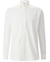 Stenströms - Overhemden ,Wit ,Katoen Casual Shirts - Lyst