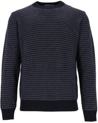 Corneliani - Round-Neck Knitwear - Lyst