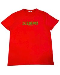 Iceberg - T-Shirts - Lyst