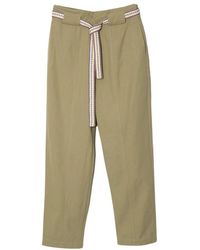 Suncoo - Cropped Trousers - Lyst