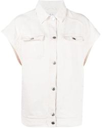 IRO - Overhemden ,Roze ,Katoen Sena Shirt - Lyst