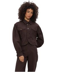 Harper & Yve - Jassen ,Bruin ,Denim Nillow-Ja Jas - Lyst