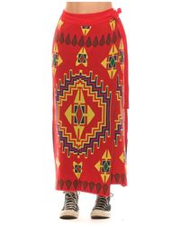 Akep - Rokken ,Rood ,Maxi Skirts - Lyst