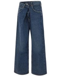Agolde - Jeans ,Blauw ,Katoen Vana Fold Jeans - Lyst