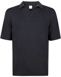 Eleventy - Maglia Polo No Bottoni - Lyst