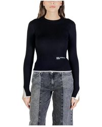Karl Lagerfeld - Mock Neck Sweater A3W18006 - Lyst