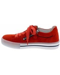 Gabor - Rote Schnürschuhe - Lyst