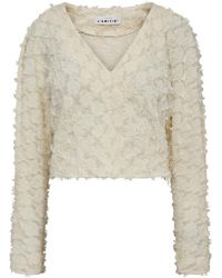 Haute L'Amitié - V-Neck Knitwear - Lyst