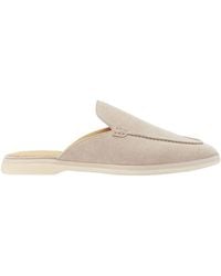 SCAROSSO - Lucrezio Sand Suede - Lyst