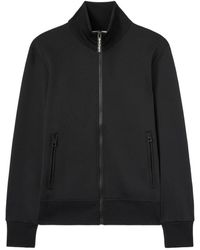 Palm Angels - Gebogene logo track jacket in schwarz - Lyst