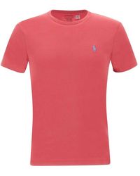 Ralph Lauren - Rote polo t-shirts und polos - Lyst
