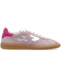 DSquared² - Schoenen ,Roze ,Katoen Rebels Sneakers - Lyst