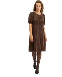 iN FRONT - Kleedjes ,Bruin ,Maxi-Jurk - Lyst