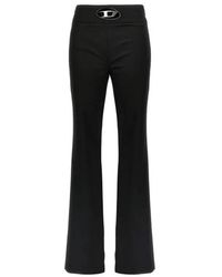DIESEL - Wide Trousers - Lyst