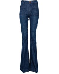 The Seafarer - Delphine Denim Stretch Jeans - Lyst