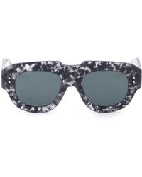 Thom Browne - Rechteckige Acetat-Sonnenbrille - Lyst