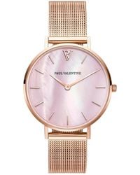 Paul Valentine - Seashell Mesh Watch - Lyst