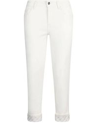 Liu Jo - Cropped Jeans - Lyst
