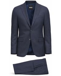 BOSS - Kostuums ,Blauw ,Wol P-Huge Performance Pak - Lyst